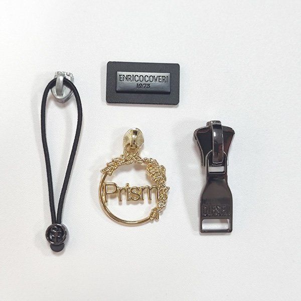 Metal Puller Tags Cord Pullers and Full Metal Pullers custom metal zipper puller with logo styles including metal tag metal puller and cord puller