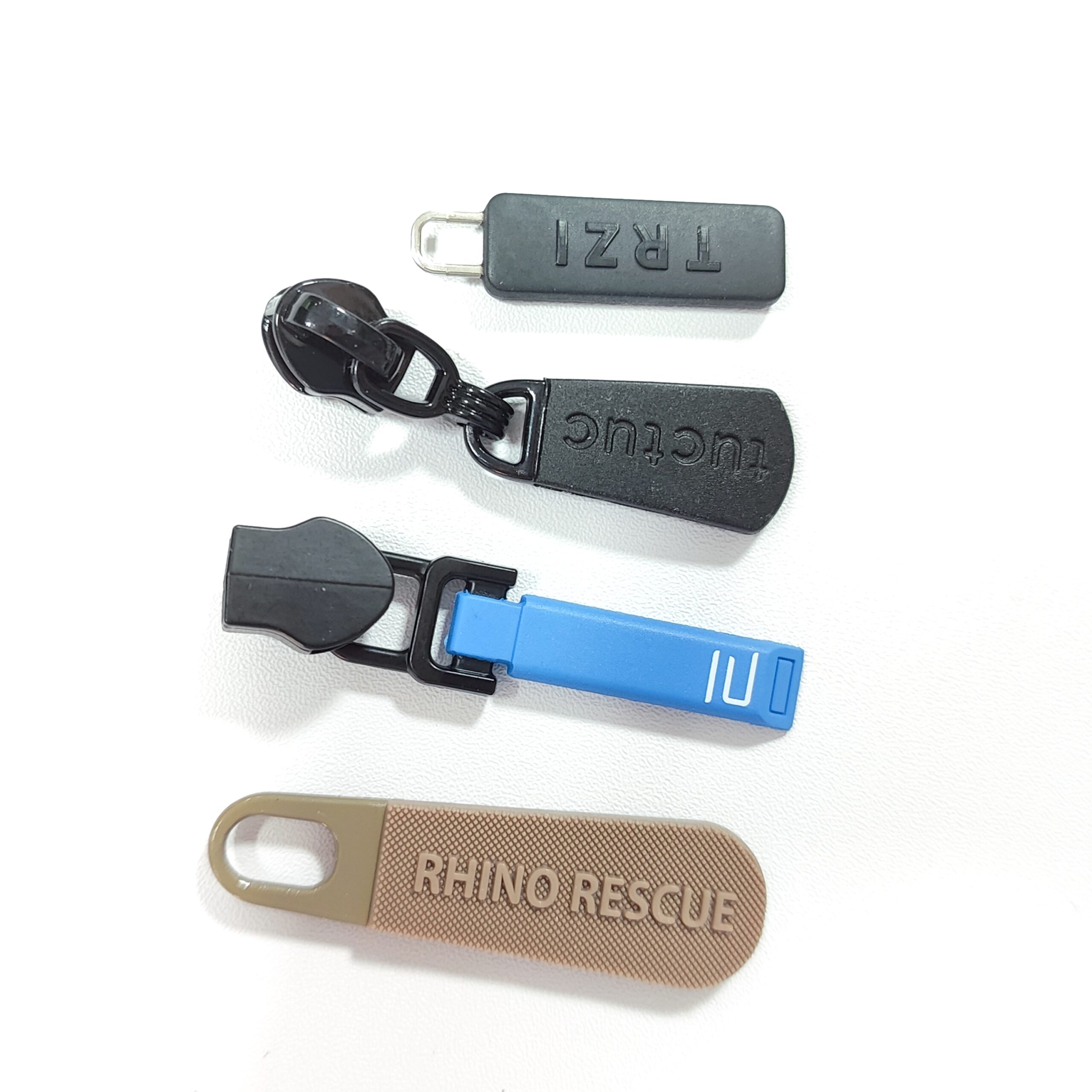 Main TPU zipper puller product types custom TPU puller product types for outdoor bags and apparel