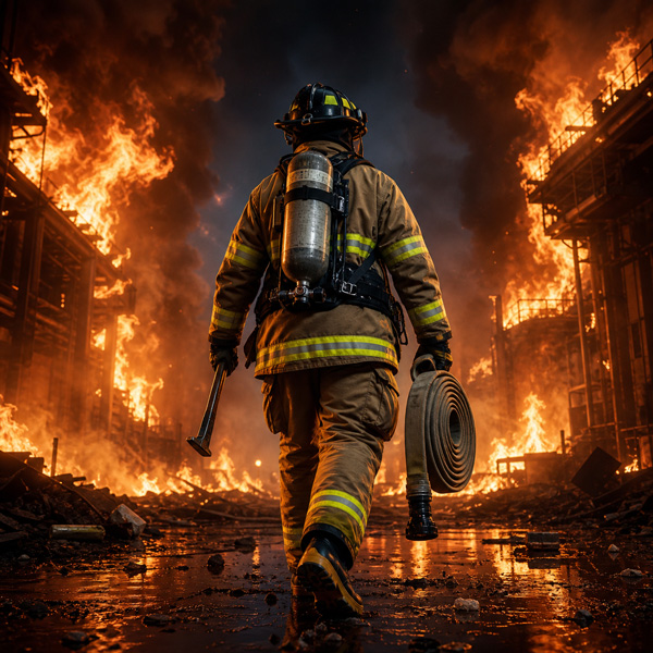 Flame Retardant Zipper Application - Firefighter Suits, PPE and Industrial Protective Clothing